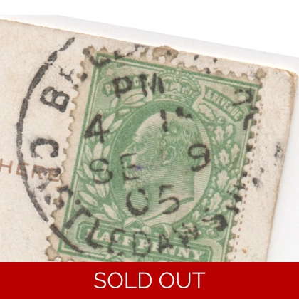 E119 Bellaghy, Castledawson postmark 1905 on postcard showing Killarney river view